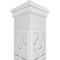 Ekena Millwork Craftsman Classic Square Non-Tapered Koroluck Fretwork Column w/ Prairie Capital & Prairie Base CC1210ENKORPRPR - alternate 4